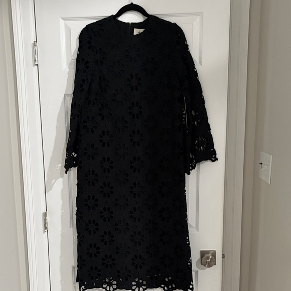 NWT Tuckernuck Noir Eyelet Hutton Dress - Picture 4 of 6